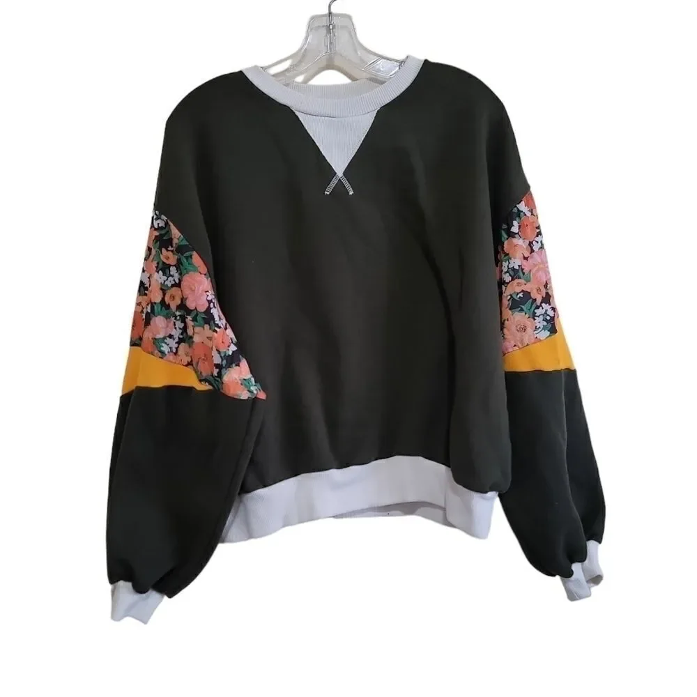 ZARA Women's Green Oversized Sweater  Sz Small